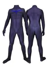 Nightwing Costume Spandex Superhero Cosplay Zentai Catsuit Skinsuit Second-skin Clothing