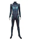the Movie Thor 3 Costume Goddess of Death Hela Cosplay Spandex Zentai Catsuit Skinsuit Second-skin Clothing