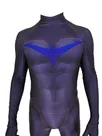 Nightwing Costume Spandex Superhero Cosplay Zentai Catsuit Skinsuit Second-skin Clothing