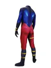 Men DC Comics Costume Blue Muscle Superman One-piece Superman Spandex Cosplay Zentai Catsuit Skinsuit Second-skin Clothing