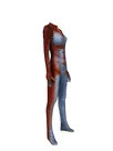Female the Predator Cosplay Costume Spandex Cosplay Zentai Catsuit Skinsuit Second-skin Clothing