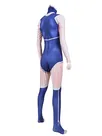 Anime Blue Humanoid Computer Angel Heart Tights Cosplay Zentai Catsuit Skinsuit Second-skin Clothing