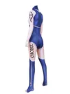 Anime Blue Humanoid Computer Angel Heart Tights Cosplay Zentai Catsuit Skinsuit Second-skin Clothing