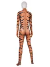 Red Black Cat Cosplay Tiger Skin Bodysuit Animal Zentai Catsuit Skinsuit