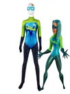 the Incredibles 2 Crossover Voyd Cosplay Costume Spandex Zentai Catsuit Skinsuit Second-skin Clothing