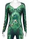 DC Sea Queen Mae La Mera Costume One-piece Cosplay Zentai Catsuit Skinsuit Second-skin Clothing