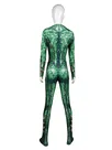 DC Sea Queen Mae La Mera Costume One-piece Cosplay Zentai Catsuit Skinsuit Second-skin Clothing