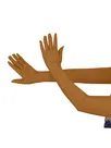 Second Skin Long-sleeved Gloves Lycra Spandex Gloves Second Skin Long-sleeved Gloves Lycra Spandex Gloves