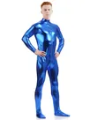 Second Skin Full Body Headless Handless Tights Wet Look Zentai Shiny Metallic Catsuit