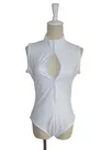 Second Skin Solid Color Women Simple Fashion Bodysuit Wet Look Leotard Shiny Metallic Bodysuit Second Skin Solid Color Women Simple Fashion Bodysuit Wet Look Leotard Shiny Metallic Bodysuit