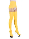 Second Skin Women Thigh Stockings Female Stockings Wetlook Wetlook PVC Elastic Stockings Second Skin Women Thigh Stockings Female Stockings Wetlook Wetlook PVC Elastic Stockings