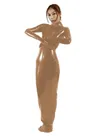 Zentai Second-skin Full Body Cover Catsuit Skinsuit Wetlook Unitard PVC Bandage Sleeping Jumpsuit Gay Costume