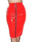 Second Skin Knee Length Bandage Skirt Zipper High Waist Pencil Skirt Second Skin Knee Length Bandage Skirt Zipper High Waist Pencil Skirt