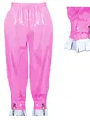 Second Skin Wetlook PVC Women Joggers Sweatpants Lockable Casual Solid Color Pants Second Skin Wetlook PVC Women Joggers Sweatpants Lockable Casual Solid Color Pants