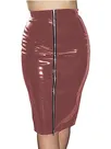 Second Skin Knee Length Bandage Skirt Zipper High Waist Pencil Skirt Second Skin Knee Length Bandage Skirt Zipper High Waist Pencil Skirt