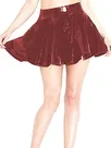 Second Skin Gothic Wetlook PVC A-line Mini Skirt Ladies High Street Umbrella Skirt