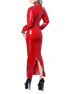 Second Skin Wetlook PVC Leather Bodycon Pencil Skirt Women Zip High Waist Long Seamless Skirts Tight Wet Look Shiny Clothes Second Skin Wetlook PVC Leather Bodycon Pencil Skirt Women Zip High Waist Long Seamless Skirts Tight Wet Look Shiny Clothes