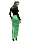 Second Skin Womens Wetlook PVC Wet Look High Waist Maxi Pencil Skirt Vinyl Sissy Bodycon Hobble Skirts Gothic Nightclub Club Pole Dance Skirt Second Skin Womens Wetlook PVC Wet Look High Waist Maxi Pencil Skirt Vinyl Sissy Bodycon Hobble Skirts Gothic Nightclub Club Pole Dance Skirt