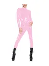 Fetish Skinsuit Wetlook Unitard PVC Catsuit Elastic Catsuits Long Sleeve Zipper Unisex Jumpsuit Zentai Second-skin Costume Fetish Skinsuit Wetlook Unitard PVC Catsuit Elastic Catsuits Long Sleeve Zipper Unisex Jumpsuit Zentai Second-skin Costume