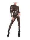 Fetish Skinsuit Wetlook Unitard PVC Catsuit Elastic Catsuits Long Sleeve Zipper Unisex Jumpsuit Zentai Second-skin Costume Fetish Skinsuit Wetlook Unitard PVC Catsuit Elastic Catsuits Long Sleeve Zipper Unisex Jumpsuit Zentai Second-skin Costume