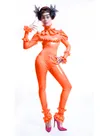 Wet Look Skinsuit Shiny Wetlook Unitard PVC Catsuits Solid Color with Frills Catsuitturtle Neck Catsuitsuit Puffed Sleeves Party Rompers Cosplay Zentai Second-skin Costume Wet Look Skinsuit Shiny Wetlook Unitard PVC Catsuits Solid Color with Frills Catsuitturtle Neck Catsuitsuit Puffed Sleeves Party Rompers Cosplay Zentai Second-skin Costume
