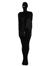 Clear Skinsuit Wetlook Unitard PVC Adults Bondage bag Adults Transparent Skinsuit Wetlook Unitard PVC Bdsm Sleeping Sack Open Head and Attached Front Zipper Fetish Suit Zentai Second-skin Costume