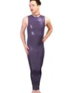 Skinsuit Wetlook Unitard PVC Bondage Hobble Dress Mens Fetish Cross-dresser Tank Bodycon Dress Two Way Zipper Ankle Length Party Clubfetish Vestido Zentai Second-skin Costume Skinsuit Wetlook Unitard PVC Bondage Hobble Dress Mens Fetish Cross-dresser Tank Bodycon Dress Two Way Zipper Ankle Length Party Clubfetish Vestido Zentai Second-skin Costume