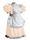 Second Skin Lolita Dress Wetlook PVC Fetish Cross-dresser Puff Sleeve Mini Dress Wetlook Wet Look Shiny Gothic Lolita Service Dress Men Cross Dress