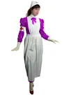 Second Skin Glossy Pvcnurse Long Dress with Apron Halloween Party Nurse Outfits Puff Long Sleeve Fancy Cosplay Uniforms Second Skin Glossy Pvcnurse Long Dress with Apron Halloween Party Nurse Outfits Puff Long Sleeve Fancy Cosplay Uniforms