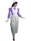 Second Skin Glossy Pvcnurse Long Dress with Apron Halloween Party Nurse Outfits Puff Long Sleeve Fancy Cosplay Uniforms Second Skin Glossy Pvcnurse Long Dress with Apron Halloween Party Nurse Outfits Puff Long Sleeve Fancy Cosplay Uniforms