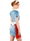 Second Skin Hollow Out Cosplay Nurse Sets Glossy Pvcshort Puff Sleeve Nurse Uniforms Lady Pencil Dress Medical Costumes Second Skin Hollow Out Cosplay Nurse Sets Glossy Pvcshort Puff Sleeve Nurse Uniforms Lady Pencil Dress Medical Costumes