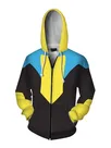 Second Skin New Style Invincible Kid Cosplay Zentai Anime Hoodie Men's 3D Printed Set Pants