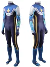 Second Skin Anime Meteor Mega Man Hoshikawa Subaru Blue Megaman Anime Cosplay Zentai Costume