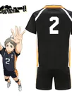 Second Skin Volleyball Junior Cosplay Zentai Costume Uno High School Hinata Shoyo Kageyama Hiro Cosplay Zentai Costume All Team Costume Costume