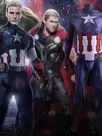 Second Skin Captain America Cos Cosplay Zentai Costume Show Costumes Stage Costumes