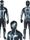 Second Skin Tron Blue Zentai Bodysuit Stage Costumes Show Costumes