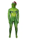 Second Skin Cosplay Zentai Costume Christmas Monster Animation Cosplay Zentai Christmas Ball Party Funny