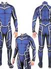 Second Skin Japanese Manga Game Kuchulin Lancer Biue Cosplay Zentai Costume