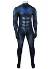 Second Skin DC Nightwing Nightwing Cosplay Zentai Costume Cosplay Zentai Halloween Cosplay Zentai Costume Costume