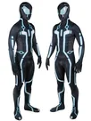Second Skin Tron Blue Zentai Bodysuit Stage Costumes Show Costumes