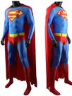 Zentai Second Skin DC Comics New52 Superman Costume Hero One-piece Supermancosplay Costume