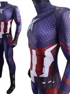 Second Skin Captain America Cos Cosplay Zentai Costume Show Costumes Stage Costumes