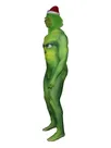 Second Skin Cosplay Zentai Costume Christmas Monster Animation Cosplay Zentai Christmas Ball Party Funny