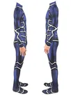 Second Skin Japanese Manga Game Kuchulin Lancer Biue Cosplay Zentai Costume