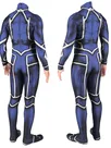 Second Skin Japanese Manga Game Kuchulin Lancer Biue Cosplay Zentai Costume