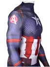 Second Skin Captain America Costume Captain America Cosplay Zentai Costume Jumpsuit