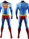 Zentai Second Skin DC Comics New52 Superman Costume Hero One-piece Supermancosplay Costume