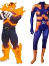 Second Skin My Hero Academia Flame Strong Man Boom Yanji Cosplay Zentai Costume Anime Tights Stage Cosplay Zentai Costumes Second Skin My Hero Academia Flame Strong Man Boom Yanji Cosplay Zentai Costume Anime Tights Stage Cosplay Zentai Costumes