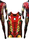 Second Skin Iron Man Long-sleeved Iron Man Sports Muscles Costume Sports Suit Halloween Cosplay Zentai Costume Second Skin Iron Man Long-sleeved Iron Man Sports Muscles Costume Sports Suit Halloween Cosplay Zentai Costume
