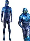 Second Skin Halloween Movie Blue Beetle Blue Beetle Costume Cosplay Zentai Costume